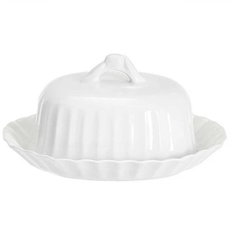 Масленка 600мл фарфор БЕЛЬЕ Тюльпан (8)