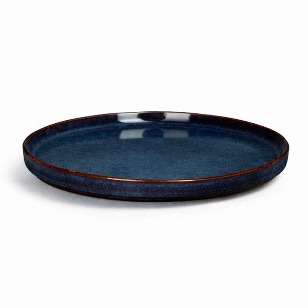 Тарелка мелкая 26,5см фарфор CELESTE синий обеденная [HL473250, HL927210] (6)