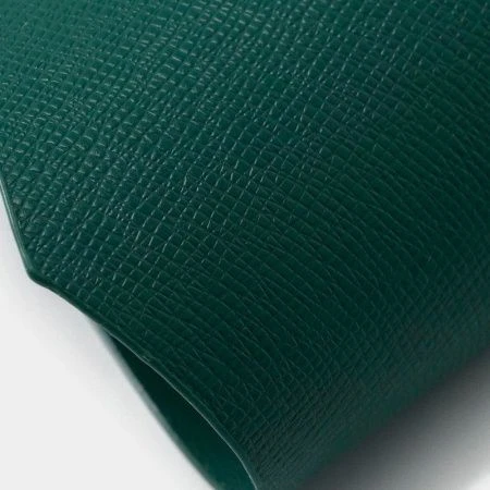 Салфетка кухонная 38*38см экокожа ТЭМ восьмиугольник зеленый (120)