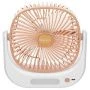 Вентилятор настол. беспроводной Centek CT-5041 5Вт d10 см 3 скор. USB-кабель Type-C LED подсве (40)