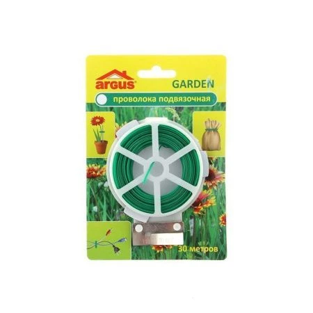 Проволока для подвязки растений 30 м ARGUS GARDEN (50) AR-050 Проволока для подвязки растений 30 м ARGUS GARDEN (50) AR-050