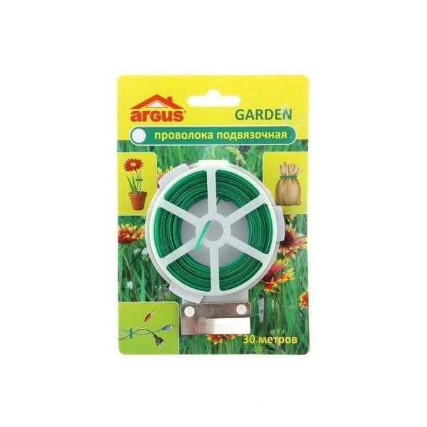 Проволока для подвязки растений 30 м ARGUS GARDEN (50) AR-050 Проволока для подвязки растений 30 м ARGUS GARDEN (50) AR-050