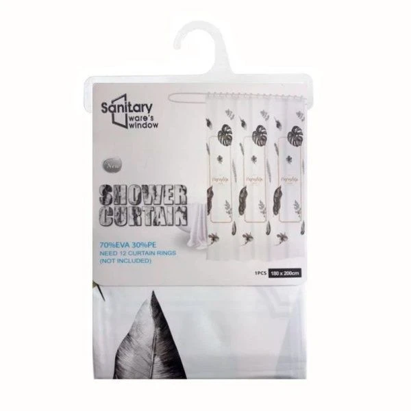 Штора для ванной 70%EVA/30%PE 180*200 PARADISE JC-13706 (48)