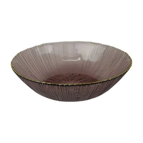 Салатник 17см стекло L фиолетовый ХА-959-42 (24)