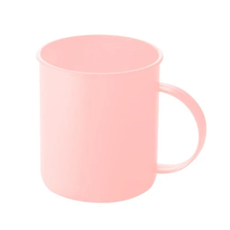 Кружка 300мл пластик СЧАСТЬЕ пудра (60) ПЦ