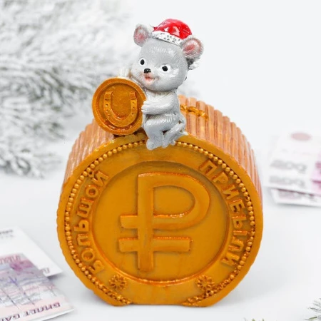 Копилка Большой прибыли 10*9,5см полистоун