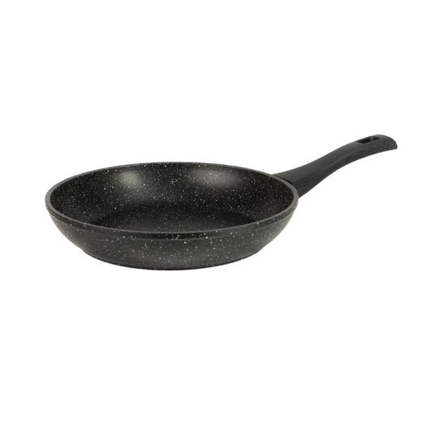 Сковорода 28см алюминий АП 3-х слойное Carbon бакел.ручка капс.индукц.дно LR01-45-28 (6)