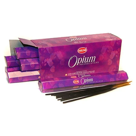 Благовония шестигранник 20 палочек HEM Pr. Opium Любимый Опиум 186Pop (6)