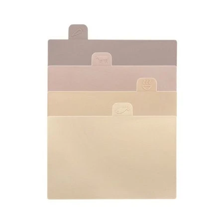 Набор досок разделочных 4пр 30*22,5см пластик на пласт.подставке LR05-202