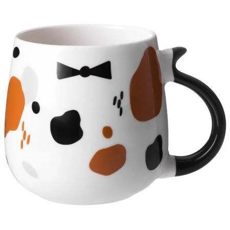 Набор для завтрака 2пр (салатник 500мл, кружка 450мл) фарфор Dog (16)