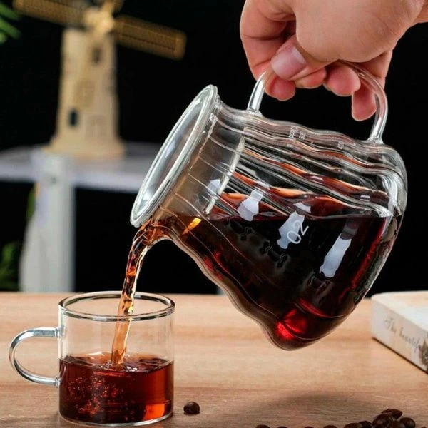 Кофейник 360мл стекло 01 LC095944 (100) JC-18097