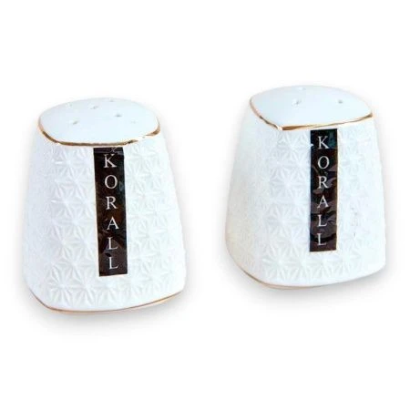 Набор для специй 2пр керамика СНЕЖНАЯ КОРОЛЕВА квадрат S681507-A  /з (12/72)