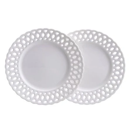 Тарелки мелкие набор 2шт 20*2,5см фарфор Style десертные (18)