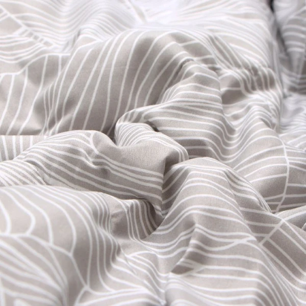 Покрывало 2сп 180*210±5 микрофайбер 100% п/э LoveLife Листья монстеры