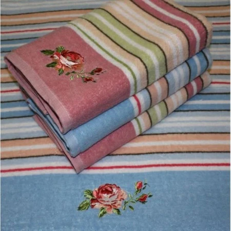 яяяПолотенце махровое 65*135см Лаура 13-151 (12)