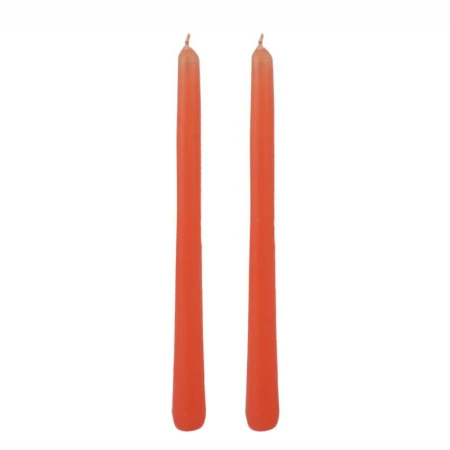 Набор свечей 2шт конические №7 30см лососевый Набор свечей 2шт конические №7 30см лососевый