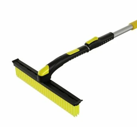 Щетка авто пластик/силикон Kessler телескопическая ручка 940-1280мм черный/желтый сбс (12)