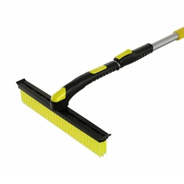 Щетка авто пластик/силикон Kessler телескопическая ручка 940-1280мм черный/желтый сбс (12)