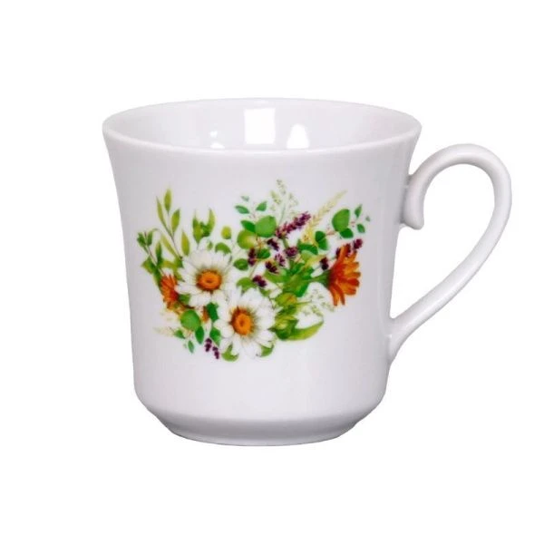 Кружка 250мл фарфор ЛУГОВЫЕ РОМАШКИ Рассвет (24)