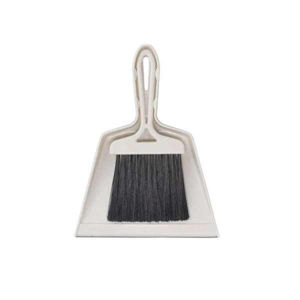 Набор совок и щетка-сметка 25см пластик Malta бежевый флэк (16) 221224527/04