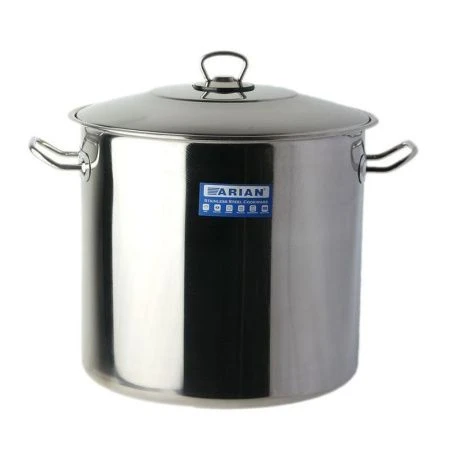 Кастрюля 21л нерж.сталь  ARIAN GASTRO высокая 30*30см 1603.012 (1)