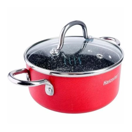 Кастрюля 600мл алюминий АП со стекл. крышкой 12см MB81004 (12)