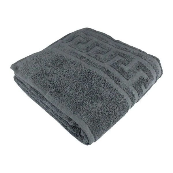 Полотенце махровое 70*140см 910 серый 380гр