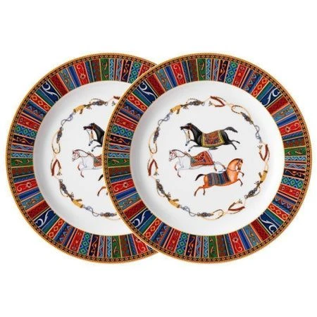 Тарелки мелкие набор 2шт 25см фарфор Passage обеденные (12)