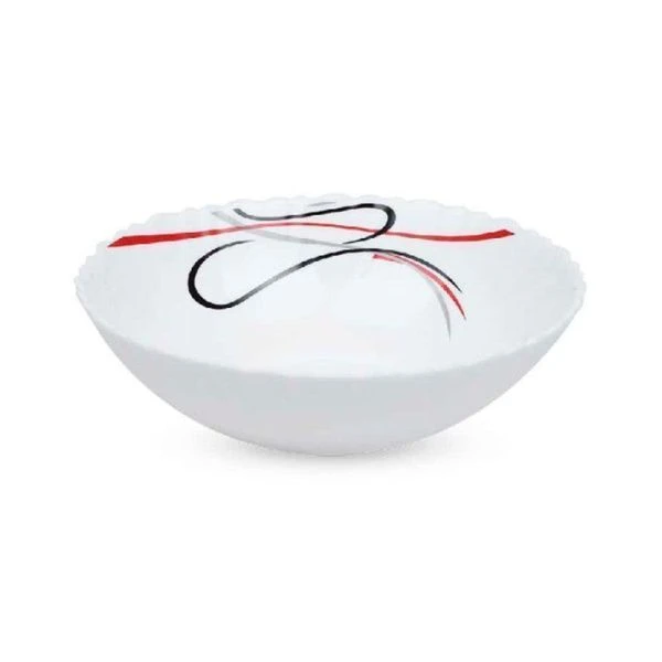 Салатник 600мл 17,5см стеклокерамика ГЕОМЕТРИЯ круглый (6/48)