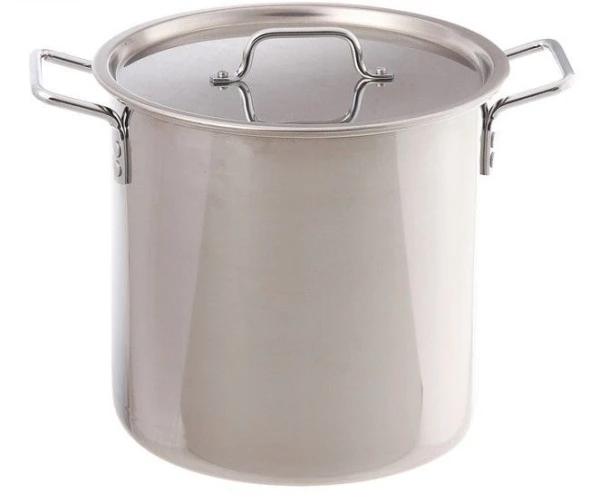 Котел 30л нерж.сталь ОБЩЕПИТ 35*35см свар.корпус для всех плит кроме индукции КТ-ОБ-31 В (1)