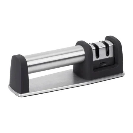 Ножеточка настольная двухзонная пластик/нерж.сталь COOLINAR (24/48)