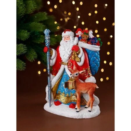 Статуэтка из полирезины Дед Мороз, 26 см (собственная разработка)