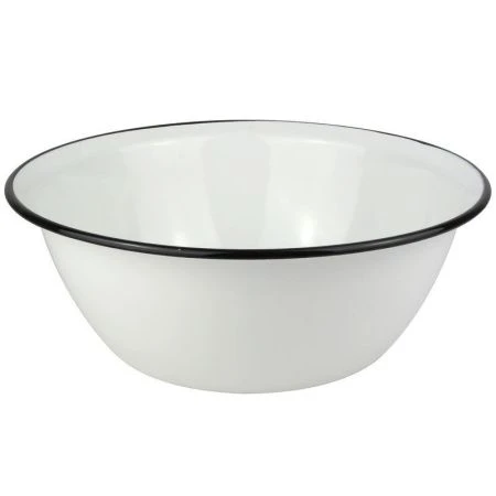 Миска 4л эмаль белая 40304-142 (14)