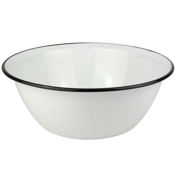 Миска 4л эмаль белая 40304-142 (14)