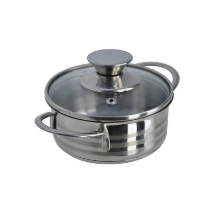 Кастрюля 600мл нерж.сталь BIMBO vitro стекл.крышка 12см 93-BIMv-01 (6)