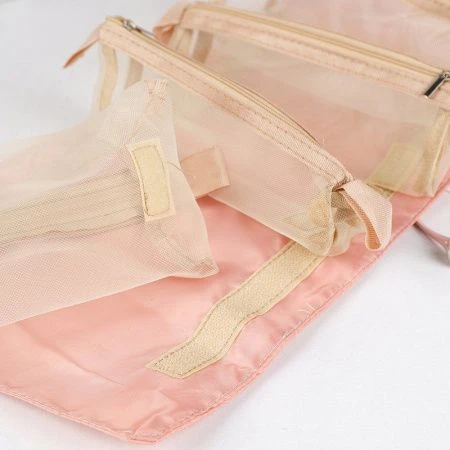 Косметичка-органайзер полимер/текстиль 22*53см BGCO розовая XN-023PN (150)