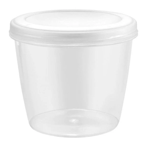 Банка для продуктов 700мл пластик HELSINKI натуральный (21)