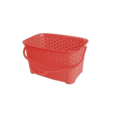 Корзина для прищепок гранат / коралл 5001 (36)