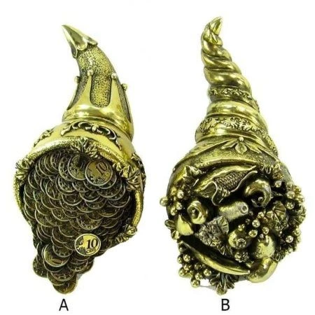 яяяФигурка Рог изобилия, L21 W11 H8см, 2в (36)