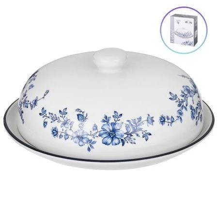 Блюдо для блинов 23*10см керамика Sunday (12)