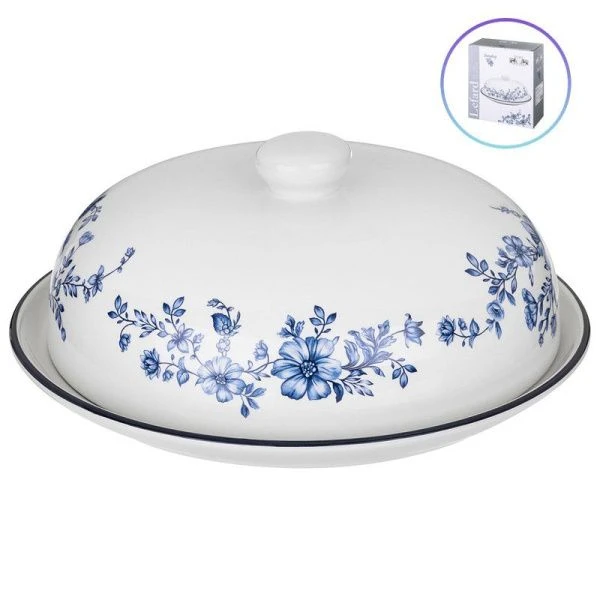 Блюдо для блинов 23*10см керамика Sunday (12)