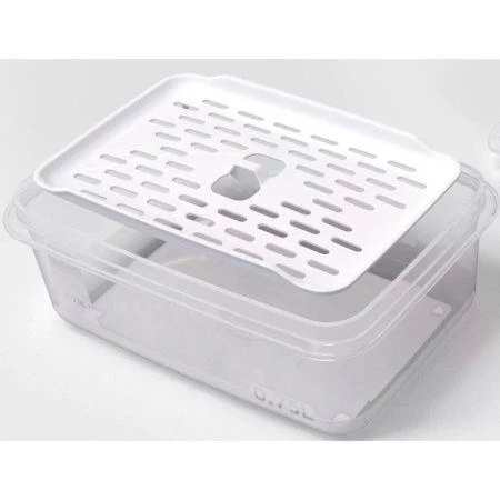 Контейнер пищевой 750мл 163*118*64мм пластик ЭКСТРА ЛОК Bright S герметичный красный (20)