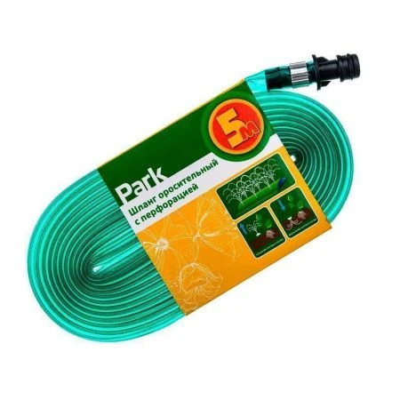 Шланг для капельного полива 5м ПВХ с перфорацией PARK (10)