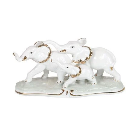 яяяФигурка Слоны втроем 8см (48)
