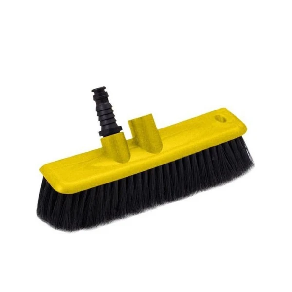 Щетка для авто 240*60*120мм пластик Saturn ярко-желтая (18) 221400402/02