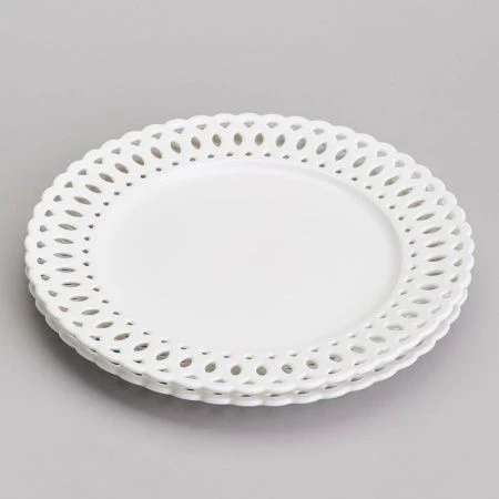 Тарелки мелкие набор 2шт 26*2,5см фарфор Style обеденные (12)