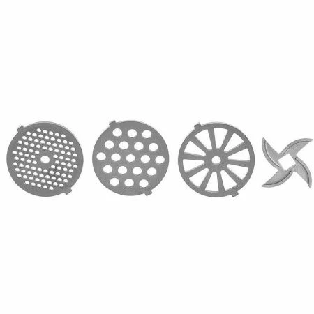 Мясорубка электрическая металл DELTA LUX DE-605M черный/стальной 4500Вт (4)