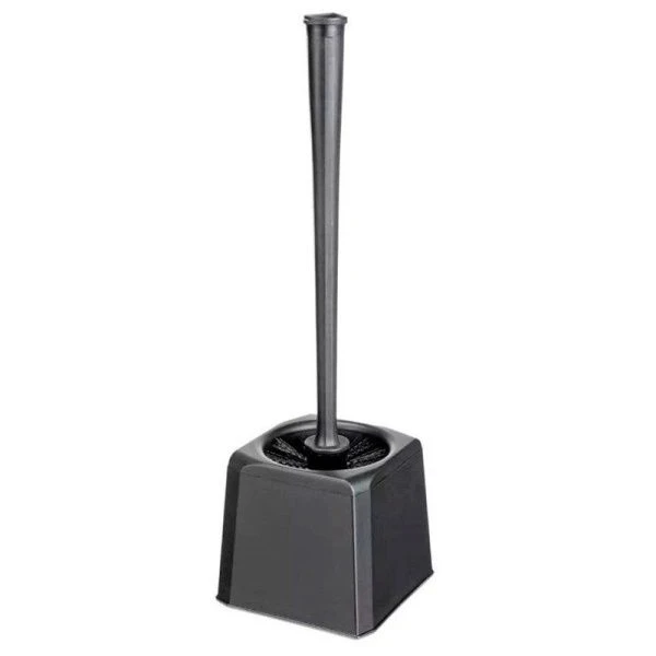 Ершик туалетный 11,5*11,5*38,50см пластик SCANDI с антискользящим основанием серый (6)