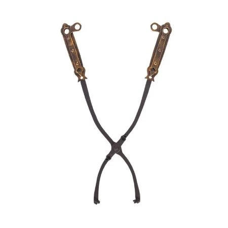 Клещи для камина с коваными ручками 55см сталь Лебедь (1)