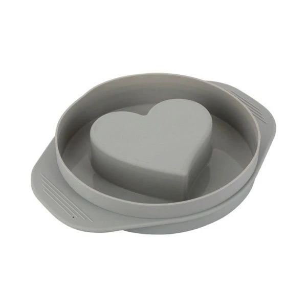 Форма для выпечки Сердце 29,5*4,6см/22,8*4,6см силикон Silicone (24)